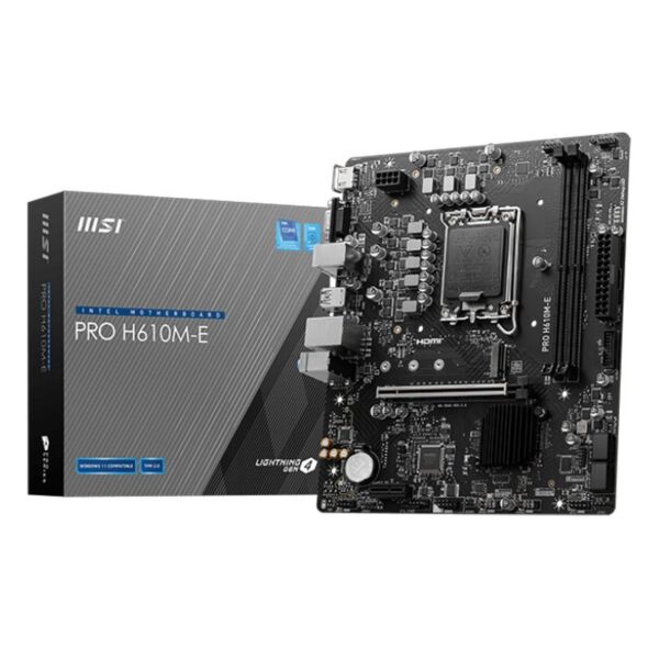 مادربرد ام اس آی MSI Pro H610M-E DDR5 LGA 1700