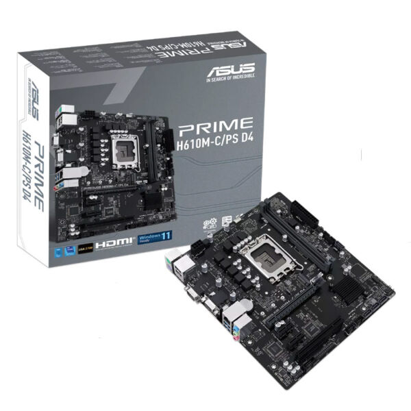 مادربرد ایسوس Asus Prime H610M-CPS D4 LGA 1700