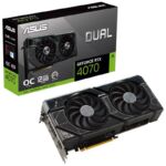 کارت گرافیک ASUS Dual GeForce RTX 4070 OC Edition 12GB GDDR6X 192Bit