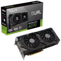 کارت گرافیک ASUS Dual GeForce RTX 4070 OC Edition 12GB GDDR6X 192Bit