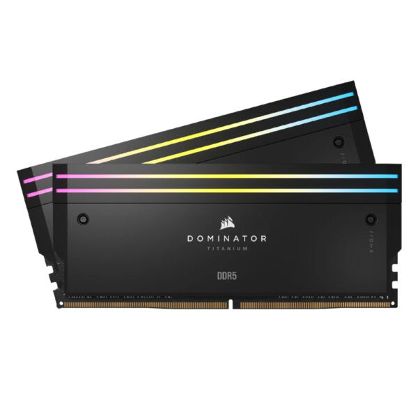 رم کامپیوتر Corsair Dominator Titanium RGB DDR5 32GB 7200MHz CL34 Dual