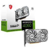 کارت گرافیک MSI Ventus 2X GeForce RTX 4060 OC White 8GB GDDR6 128Bit