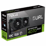 کارت گرافیک ASUS Dual GeForce RTX 4070 Super OC Edition 12GB GDDR6X 192Bit