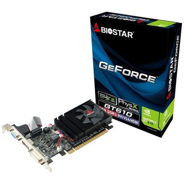 کارت گرافیک BIOSTAR GT610 2GB DDR3