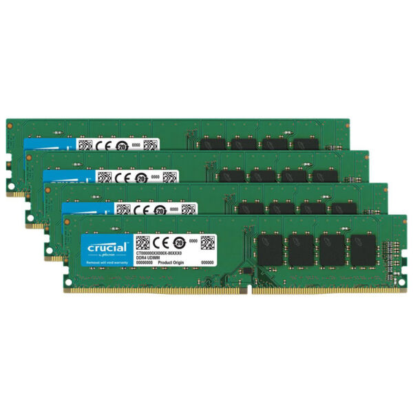 Crucial U DIMM DDR4 16GB 2666MHz CL17 Single Desktop Ram 3