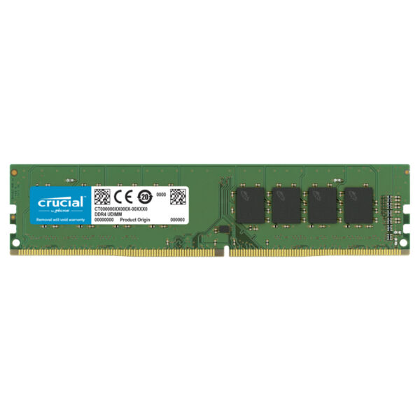 Crucial U DIMM DDR4 8GB 3200MHz CL22 Single Desktop Ram 3 1