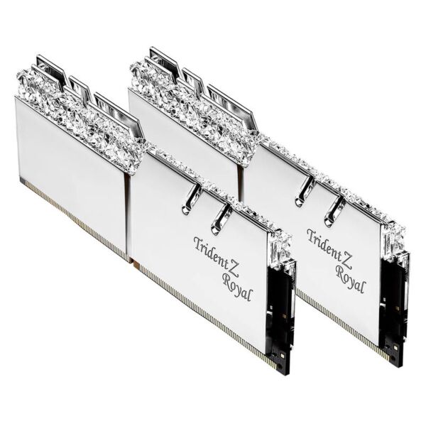 G.SKILL Trident Z Royal Silver 16GB 3600MHz CL18 Desktop Ram 8